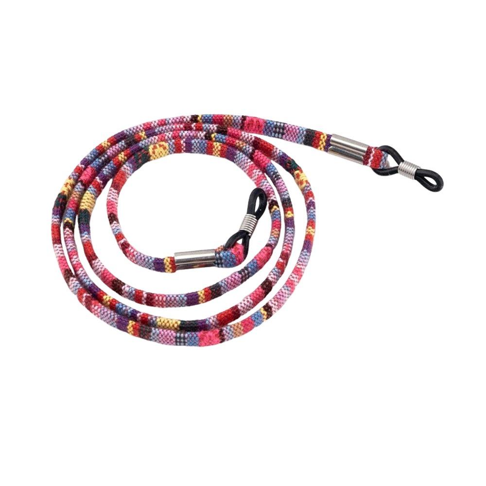 Durable Bohemian Sunglass Chain Neck Cord Adjustable Eyeglass Lanyard Nonslip Anti Drop Glasses Rope Summer