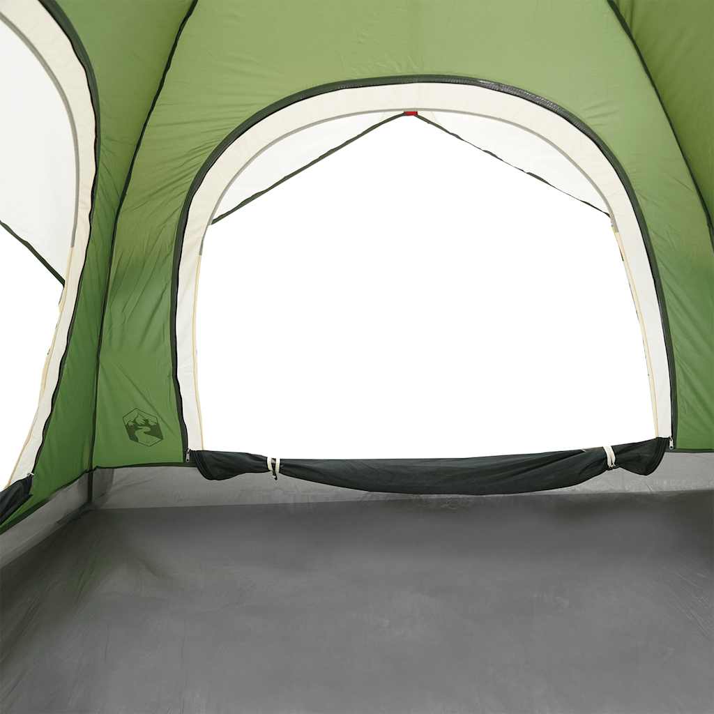 4 Person Camping Tent Green Waterproof