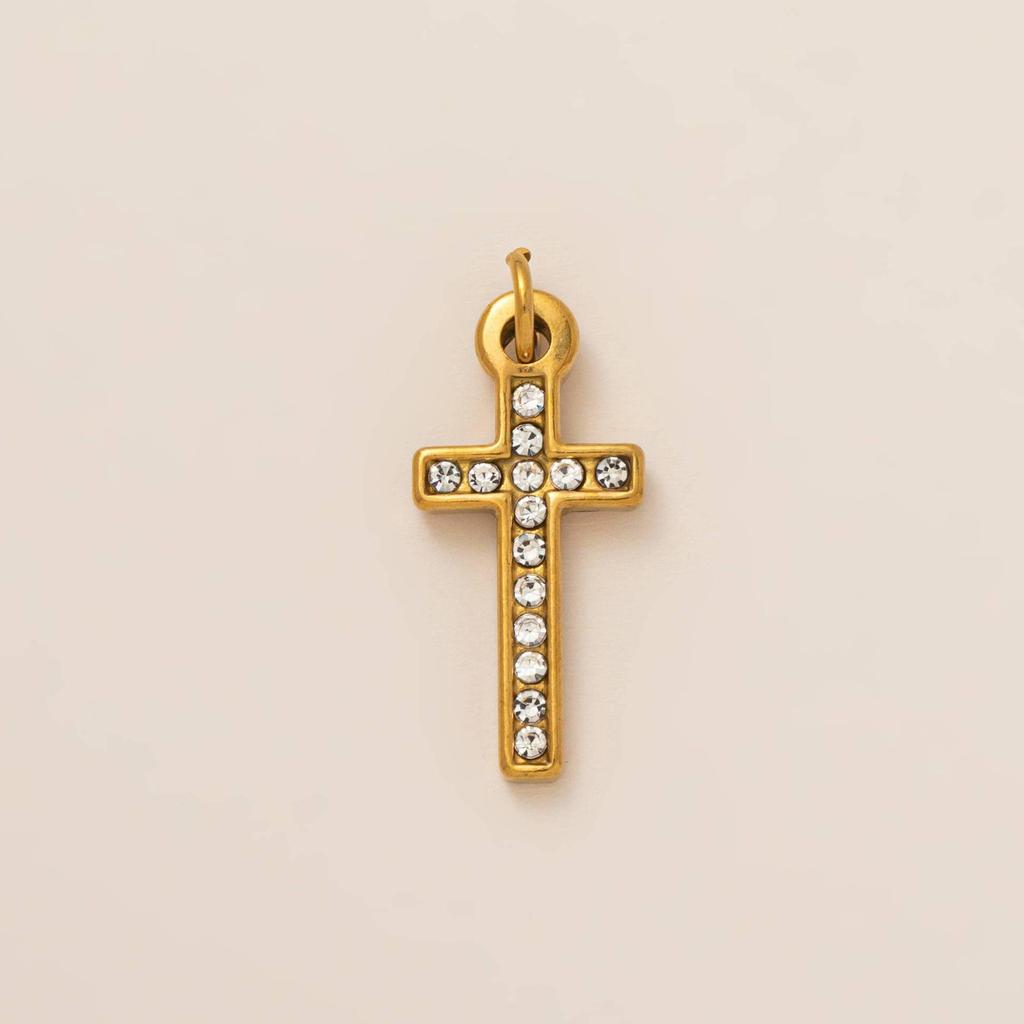 18K Gold Retention Stainless Steel Star Cloud Pendant DIY Accessory