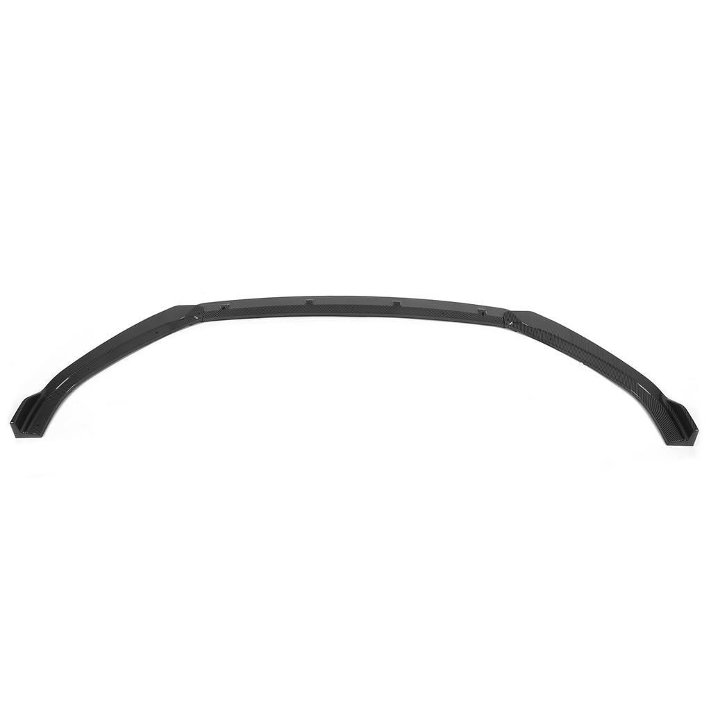 3pcs Maxton Style Front Bumper Splitter Lip ABS UV Protected Replacement for MK7 2013‑2016Carbon Fiber Style