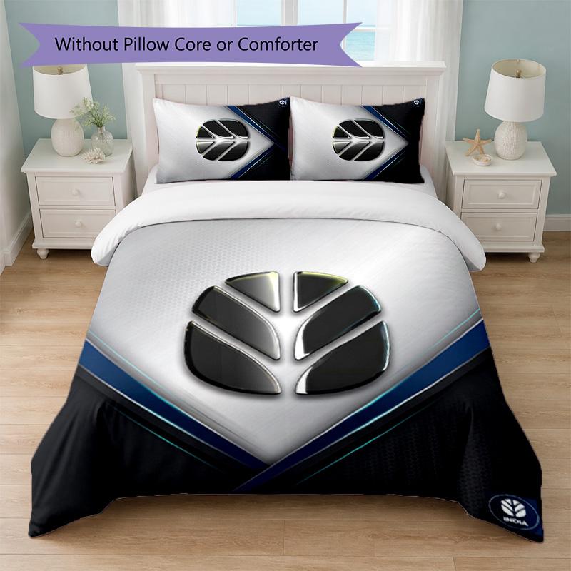 New Holland Print 3Pcs Bedding Set Duvet Cover With Two Pillowcases Soft Bed Linen For Household Bedroom