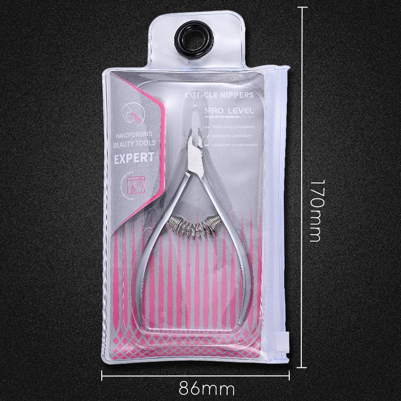 Yi Xiu Cuticle Nippers: Russian Style, Stainless Steel, Small Blade