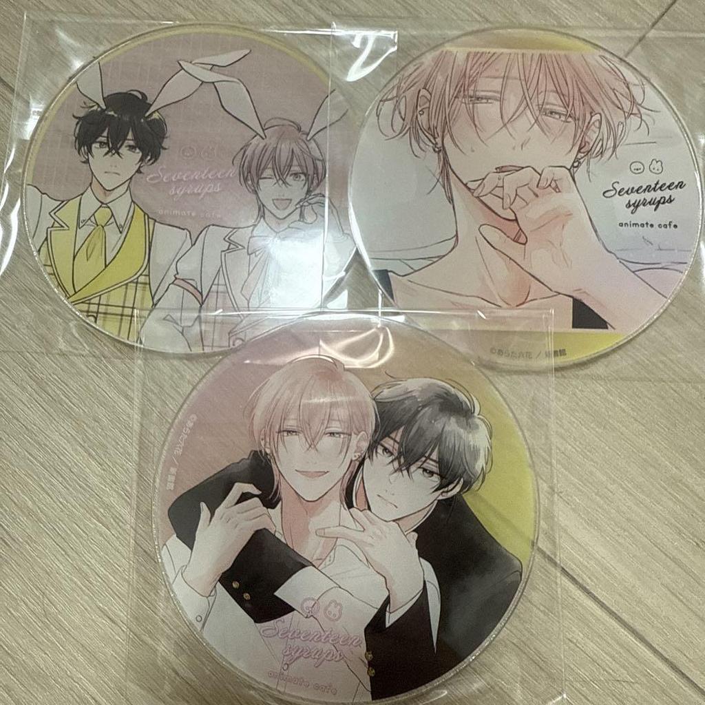 [USED] Seventeen Syrup Acrylic Coaster Animate Cafe