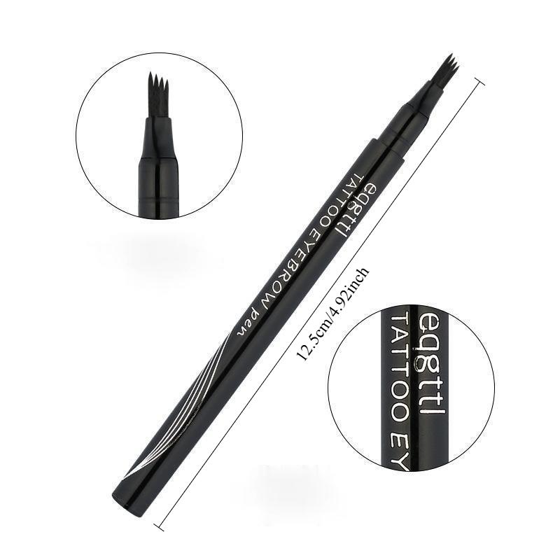 Eyebrow Pencil Natural Waterproof Four Claw for Eyebrow Makeup Four Colors Eyebrow Pencil Cosmetics