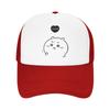 Chiikawas Heart Cute Bear Cat Trucker Cap Adult Hat Trucker Hat Trucker Cap Adjustable Snapback Caps Mesh Baseball Cap Summer