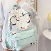 Daypack Students School Bag Contrast Color Large Capacity Backpack Nylon Dachshund Backpack  Men