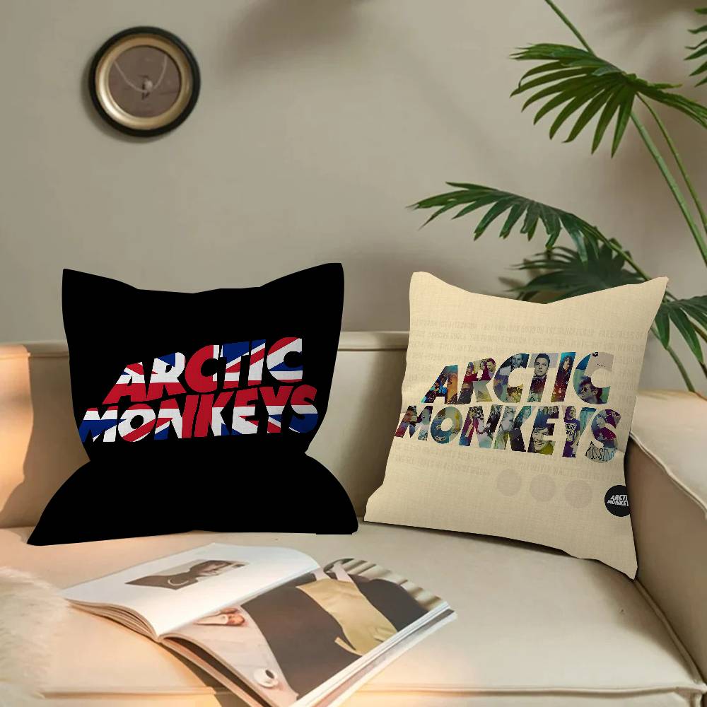 Classic Band A-Arctic M-Monkeys Cushion Cover Inches Farmhouse Decor Home Throw Pillow Covers for Couch Decorations