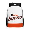Kinder  Schoolbag Back To School Season Kinder Bueno 3  Retro Washable Backpack