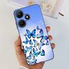For Infinix Hot 30i 30 Play NFC Phone Case Beautiful Butterfly Flower Painted Soft Silicon Cases For Infinix Hot30 30Play Hot30i