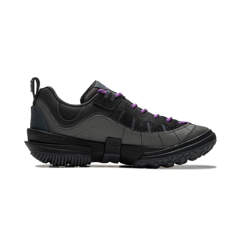 Li-Ning Li Ning CF Linchuan Lite Cushioning Abrasion Resistant Low top Outdoor Hiking Shoes Men's Black AHCU057-3