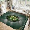 Celtic FC Design Kristall-Samt-Teppich Gemütlich Nicht?Rutschfester Teppich mit Aufdruck für Schlafzimmer Wohnzimmer Eingang