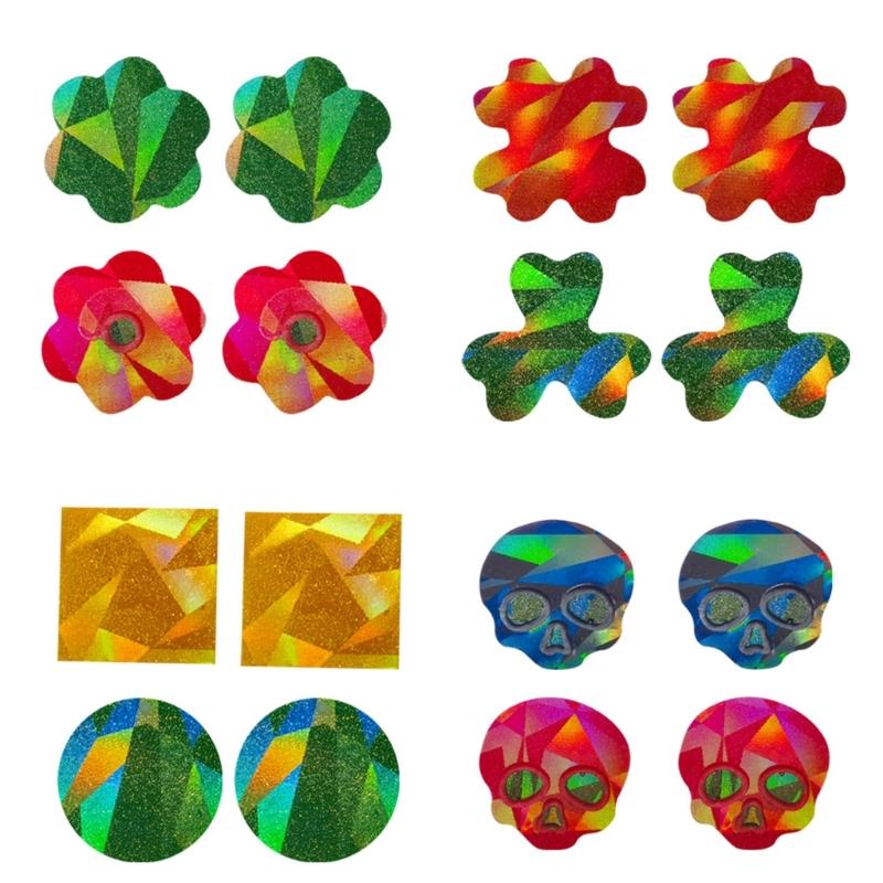 Light and Shadow Geometric Resin Casting Silicone Mold Woman Keychain Decorative Pendant Earrings Mold for DIY Crafts