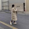 Women's winter new down cotton-padded jacket long loose design thickened cotton-padded jacket