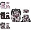 Kuromi Schülerrucksack-Set mit Federmäppchen und Umhängetasche