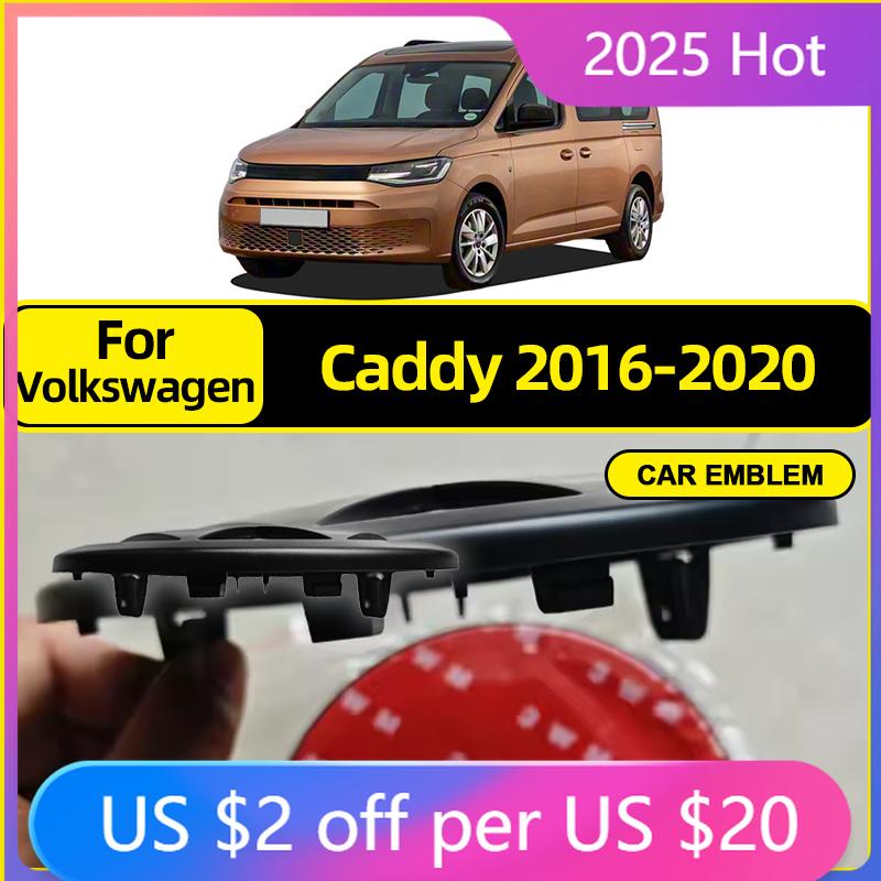 BGB1 GOLF 4 5 6 7 Hot 2026 For VW VOLKSWAGEN 2pcs Replacement Badge For Caddy 2016-2020 150mm Front Grill Badge 130mm Rear Trunk Lid YL2