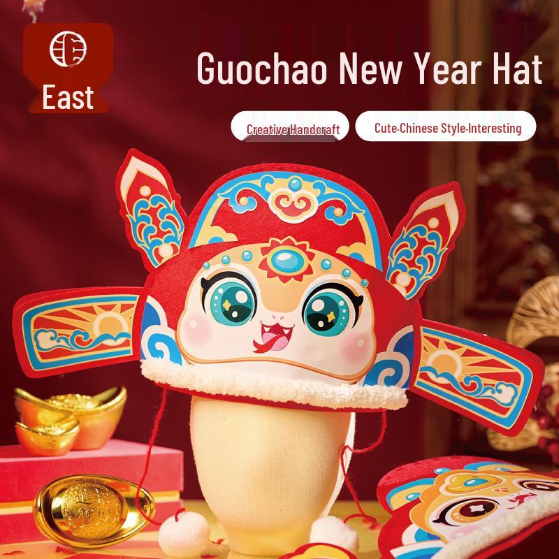 Chinese New Year Horse Lantern Hat DIY Craft Kit for Kids