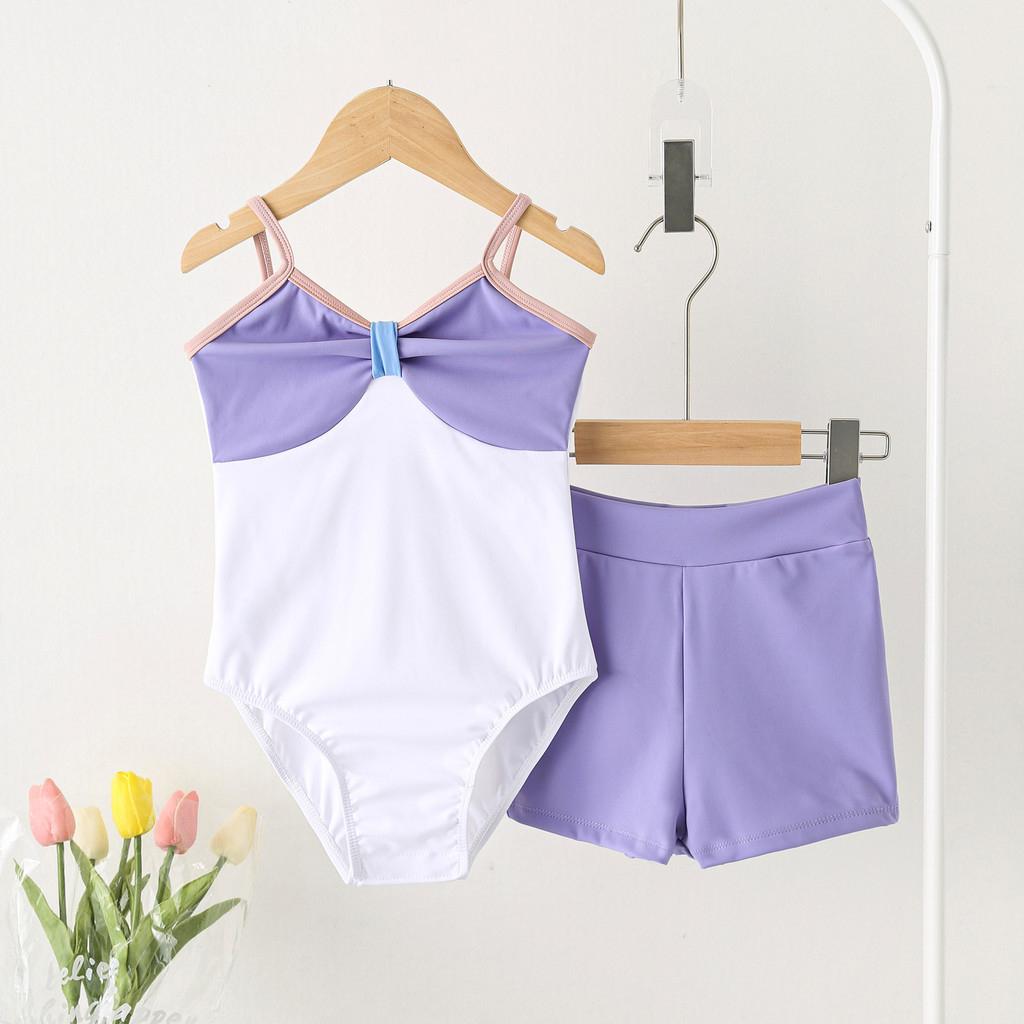 

Children s Dance Costume Girls Ballet Dance Practice Costume Gymnastics Costume Suspender Body Suit 160（160-170cm） фіолетовий