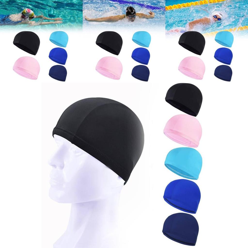 Disney Frozen Swimming Cap Nylon Stretchable Unisex Breathable For Adults Special Characters Included