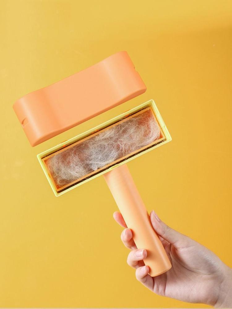 Tierhaar-Roller-Entferner, Fusselbürste, 2-Wege-Kamm für Hunde und Katzen, praktisches Reinigungswerkzeug, Fellbürste für Hunde und Katzen, Basis für Wohnmöbel, Sofa, Kleidung