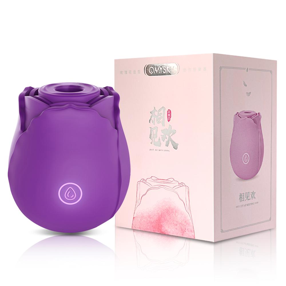 Rose-Sucking Vibrator for Women Vacuum Stimulator Oral Nipple Clit Sucker Adults Female Sex Shop Sex Toys for Women
