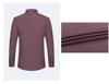 Men's Long Sleeve Bamboo Fiber Formal Shirt - White & Blue, Stretchable, Plus Size Available