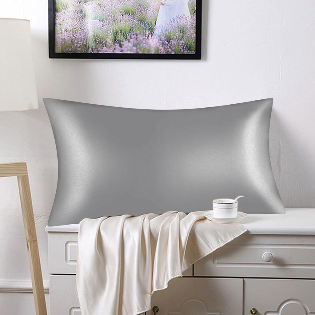 Satin Pillowcase for Hair and Skin Silky & Soft Pillow Covers Similar to Silk Pillow Cases Pillow Cases Standard Size 30x20Inch