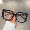 Cat Eye Anti Blue Light Flat Lens Replaceable Lens Eyeglass Glasses Frame Glasses Anti-radiation Computer Eyewear