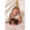 Peluche Ours brun Floppy Choopy GIPSY TOYS - 40 cm - ultra douce