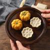 MidAutumn Festival Mooncake Makers Pumpkins Shape Moon Cake Mold Cookie Stamps DIY Hand Press Cookie Dessert Cutters