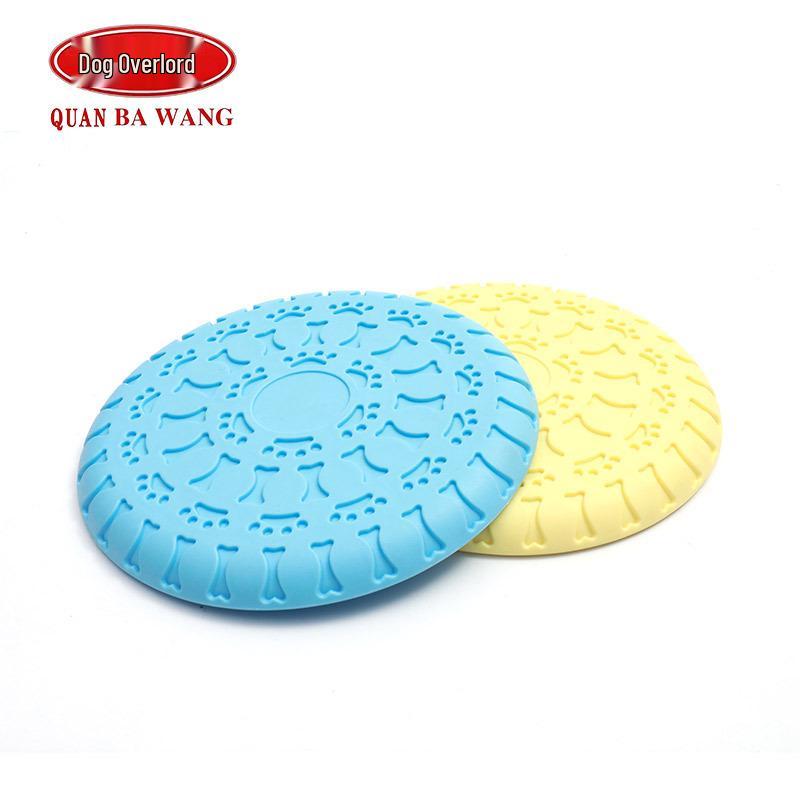 Durable Flying Disc Toy for Medium & Large Dogs: Teeth Grinding & Interactive Training
