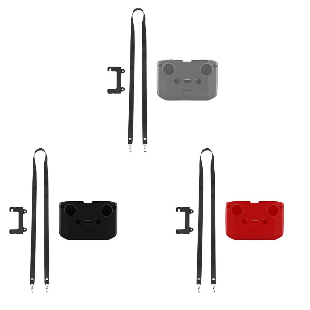 3/4 Controller Silicone Protective Cover Case Controller Remote Control Dustproof Case with Lanyard Replacement