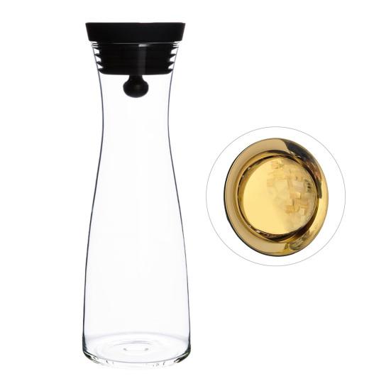 Glass Water Pitcher Heat Brew Jug Resistant Cold 800ML
