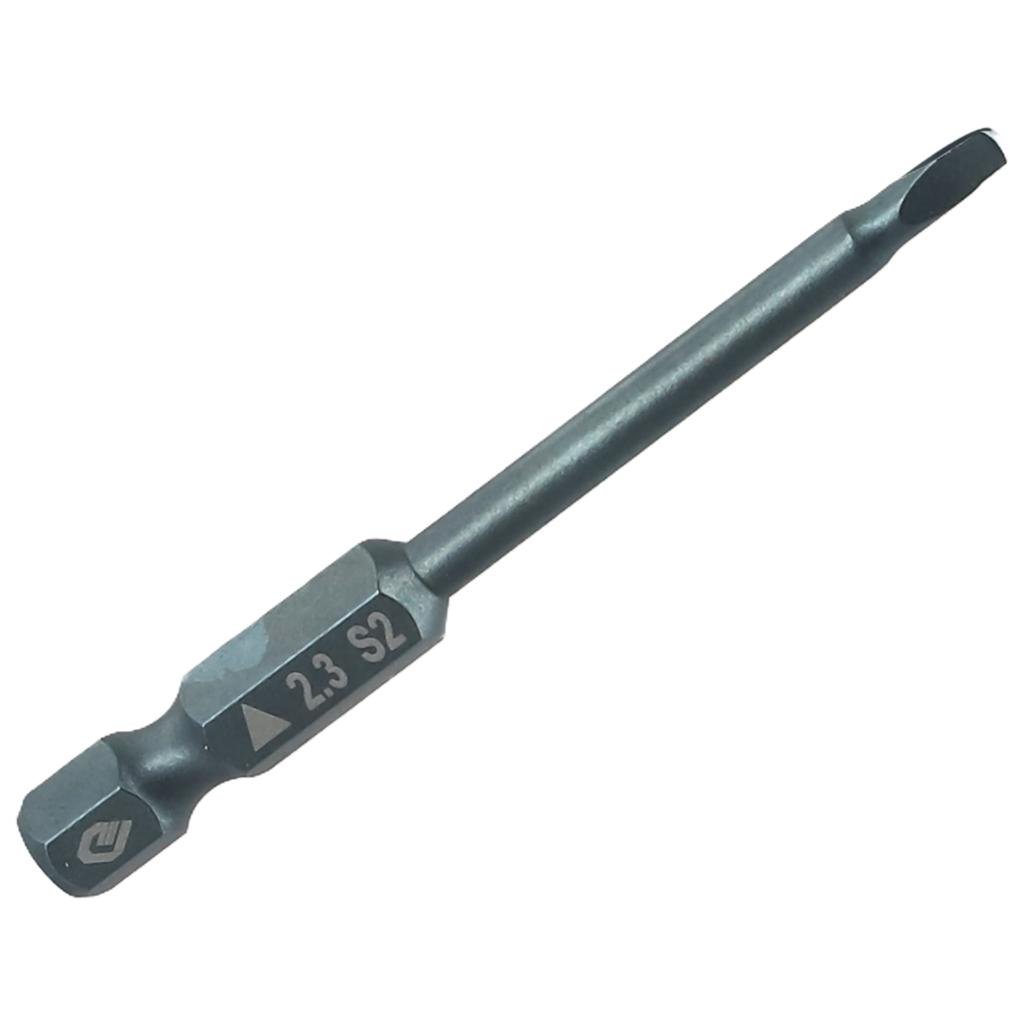 Triangle Screwdriver Bit Wide Using Dark Blue Electric