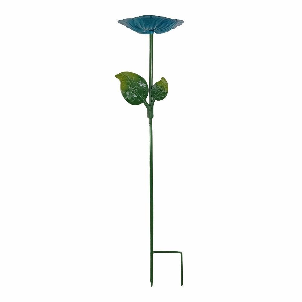 Convenient Bird Bathtub Iron Bird Water Bowl Garden Decor Bird Feeding Dish  Parrot