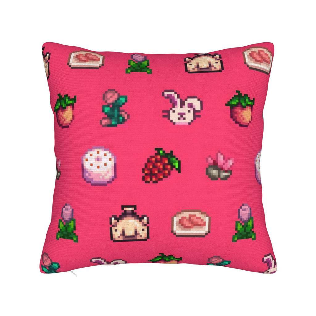 Stardew Valley Animals Pillow Covers Stuff Printed Cushion Cover Decorative Throw Pillow Case Cover Home Multi-Size