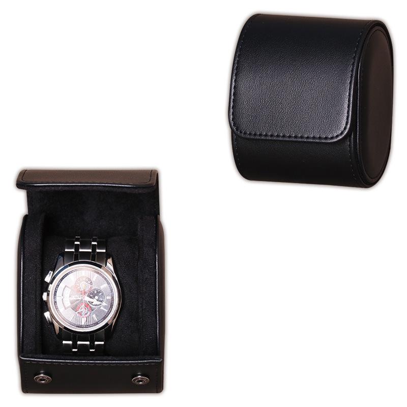 Waterproof PU Leather Watch Storage Box with 1-3 Slots - Stain-Resistant Gift Packaging