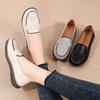 Woman Lightweight Comfortable Loafers Ladies Soft Non-Slip Walking Shoes New Style Genuine Leather Flats Slip On Casual Shoes
