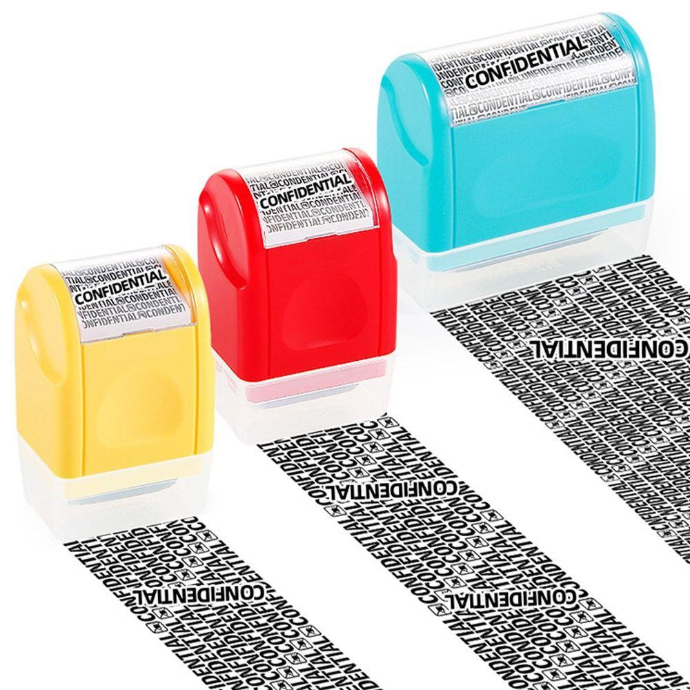 Privacy Protection Identity Protection Stamps Roller Identity Address Blocker Confidential Stamp