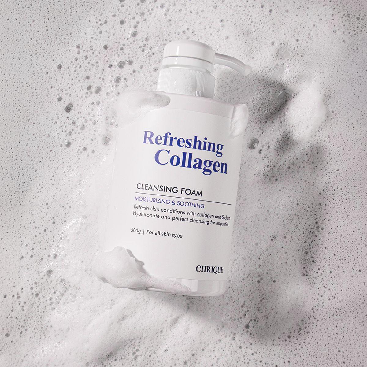 Creek Refreshing Collagen Cleansing Foam 500g 1