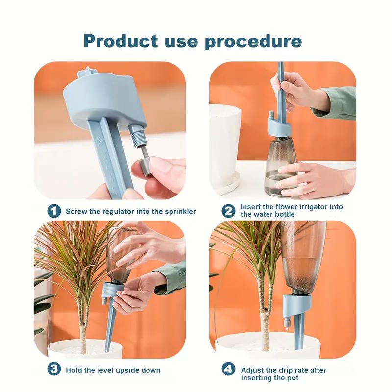 Watering artifact for business trips, automatic watering device for home drip irrigation, watering device for lazy people, potte