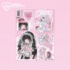 Guka Spicy Girl Stickers: 25 Domi Maid Characters for Phone & DIY Decor, Journal Gifts