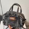 Denim Old European and American Casual Handbag 2025 Summer New Hong Kong Style Popular Trend Single Shoulder Messenger Women's Bag