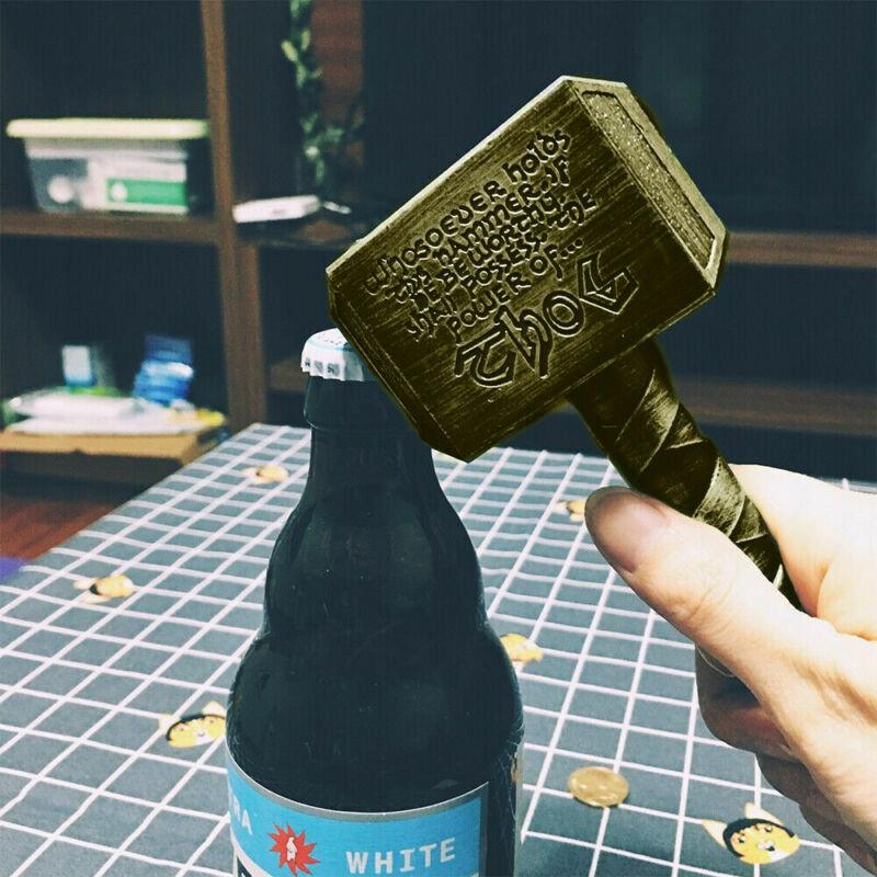 Mjolnir silver magnet