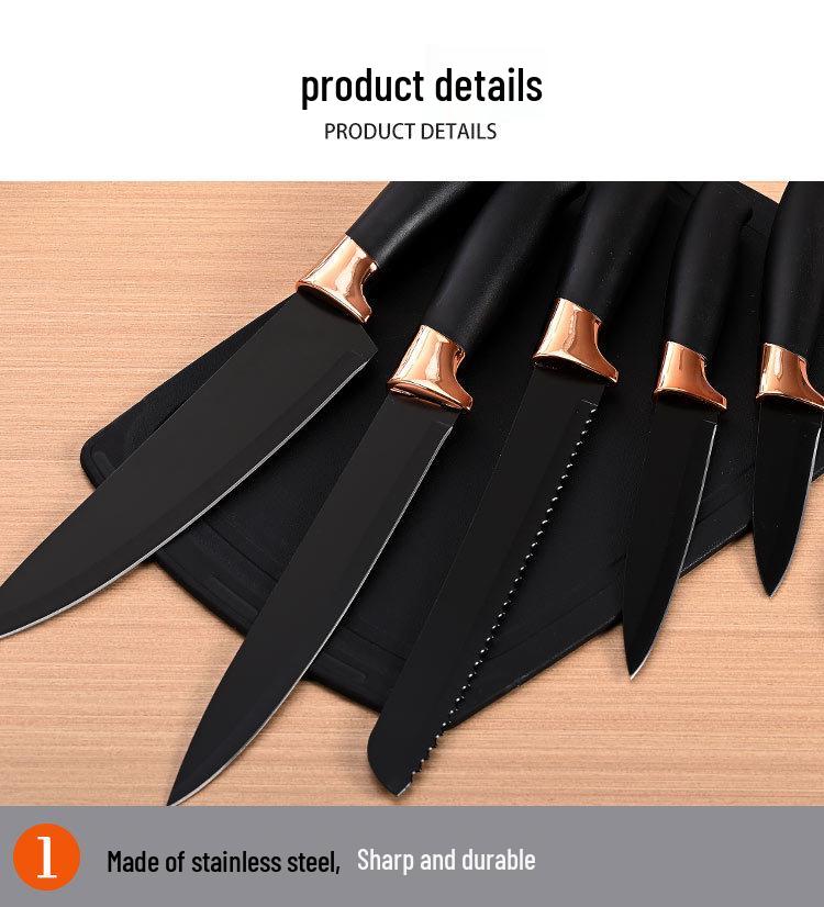 19-delars silikon köksredskapsset med skärbräda & förvaringshink