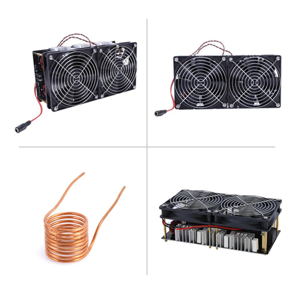 2500W 50A DC 12 48V Placă de Încălzire prin Inducție ZVS Modul Alimentare Frecvență Înaltă Tensiune Joasă Driver Flyback Încălzitor