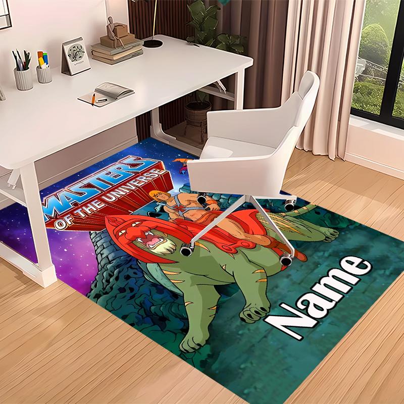 Custom Personalization He-Man and the Masters of the Universe Print Area Rug - Soft, Washable Non-Slip Indoor Mat,Living Room,Home&Office Decorative R