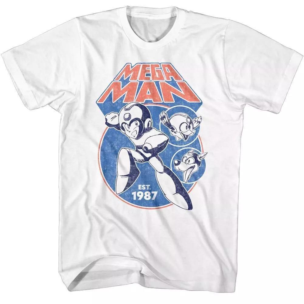 Megaman Vintage 1987 Men s T Shirt XXL