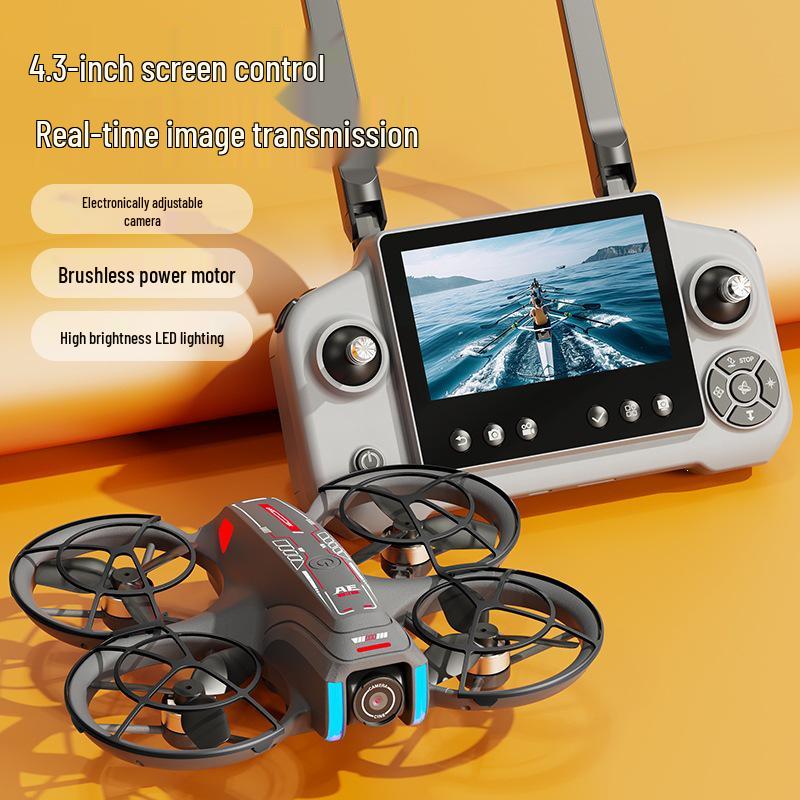 AE21 Brushless Remote Control Drone with 4.3" Screen & Obstacle Avoidance