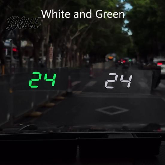 Truck Speed Tracking Device Smart in Car HUD Speedometer with GPS/BDS Navigation 10Hz Refresh Rate MPH Heads Up Display Display Universal