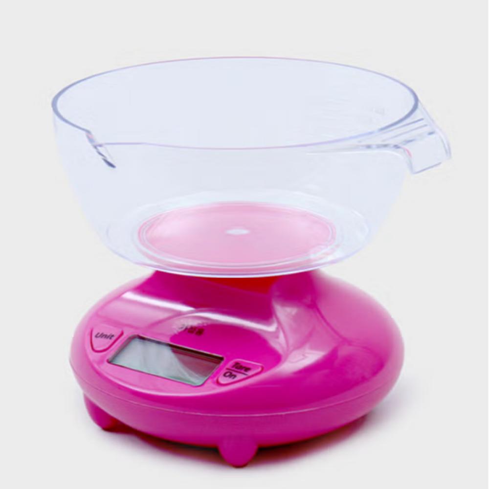 

Яскрава електронна вага 1 кг рожевий